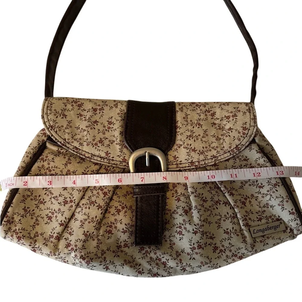 Longaberger Shoulder Bag Homestead Collection Ditsy Floral Y2K Cottage‎ Heritage